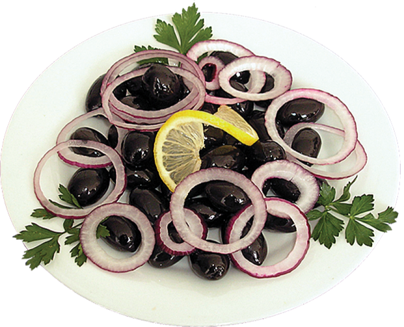Маслини с лук – 250 гр.