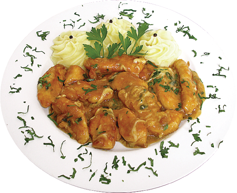 Пиле Жулиен – 350 гр.